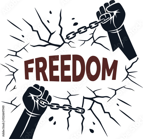 Breaking free chains of oppression freedom fighters