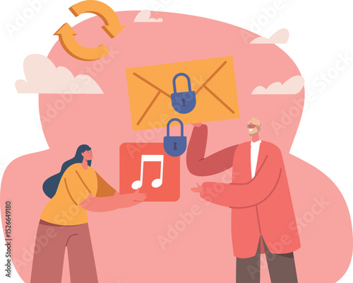 Secure data storage and exchange
