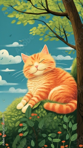 A cat outdoors mammal animal. © Rawpixel.com