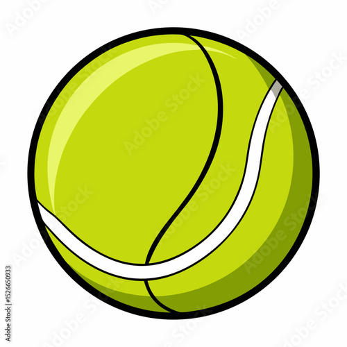 tennis ball vector illustration