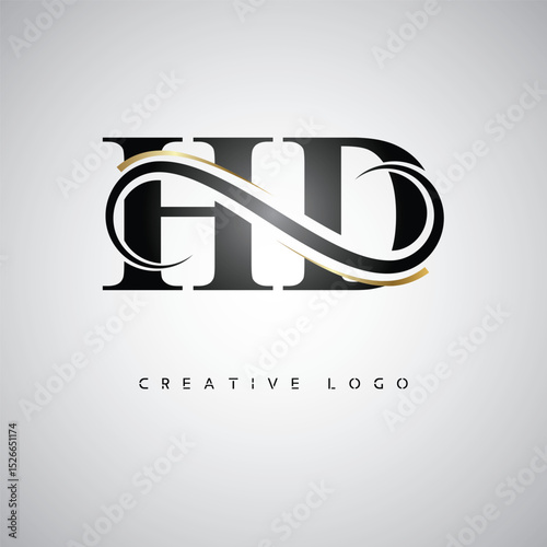  HD Creative Letter Logo with Infinity Symbol – Elegant Minimal Monogram Design for Premium Business Branding, Identity, and Modern Typography"