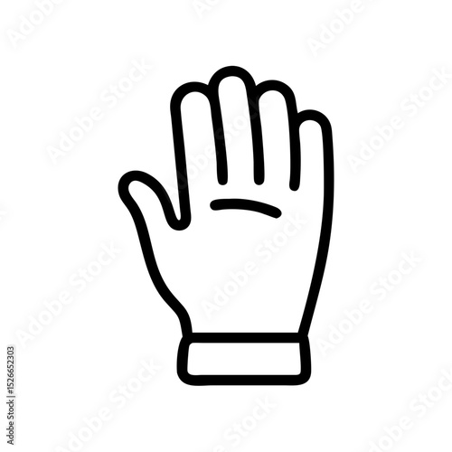 Protective Glove Icon