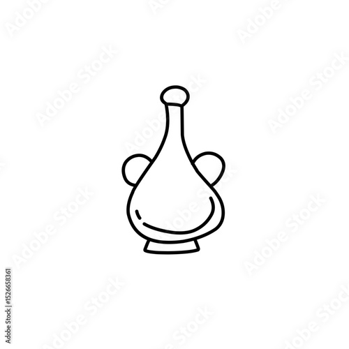 doodle vase and pot