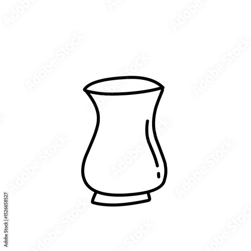 doodle vase and pot