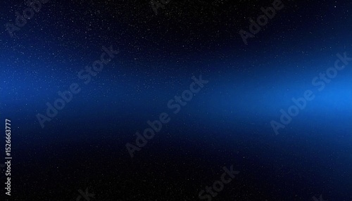 Dark Blue Space Background With Stars