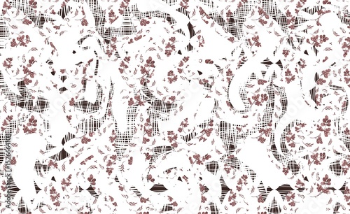 Fototapeta Naklejka Na Ścianę i Meble -  seamless pattern with flowers