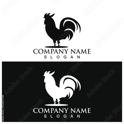 Rooster Logo Template