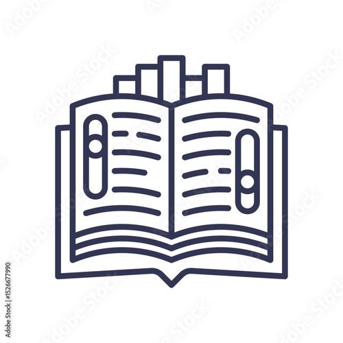 Open book with sliders symbolizes personalized learning paths.