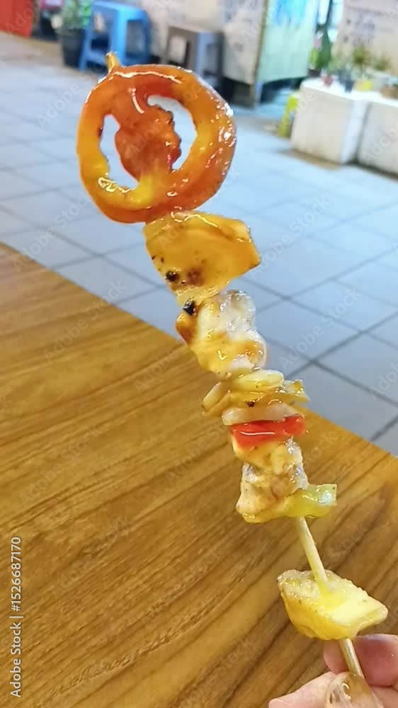 Chicken Barbecue at The Street Food Market