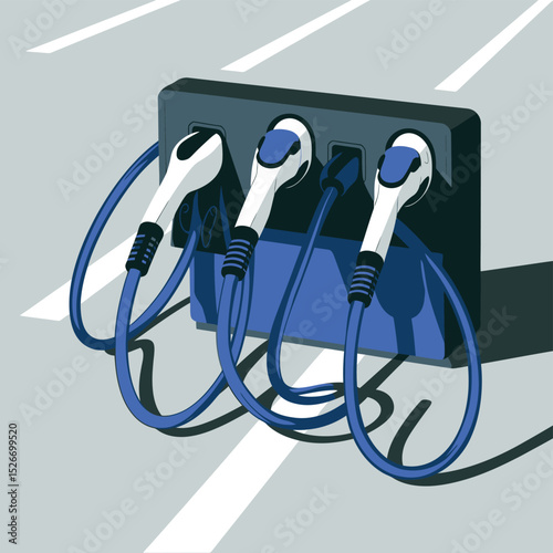 vector icons to vehicle fueling and charging a gasoline pump, an electric vehicle plug hydrogen mole