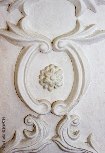 Gypsum tracery background ant texture.