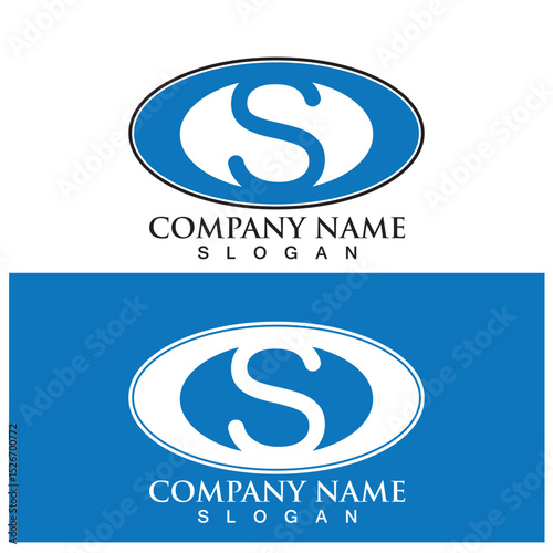 Business corporate S letter logo