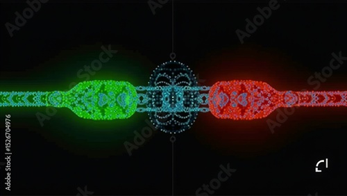 Green and Red Light Technology Connection Diagram
