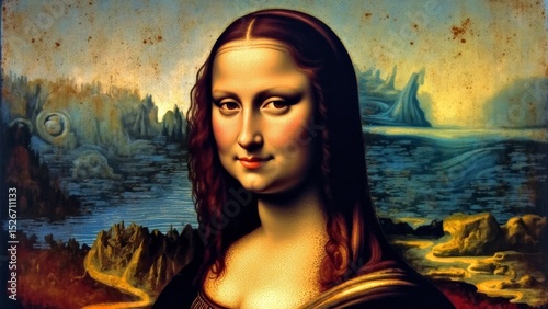Mona Lisa Variant Art Picture