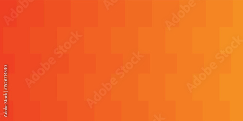 Vector gradient orange background. Abstract texture of the orange squares for publication, design, poster, calendar, post, screensaver, wallpaper, postcard, cover, banner, website. Illustration