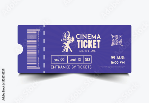 admit o ne tickets Realistic ticket template isolated on background. Simple ticket design, Ticket illustration 