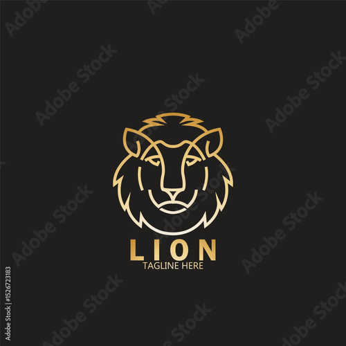 Lion Logo Template vector icon