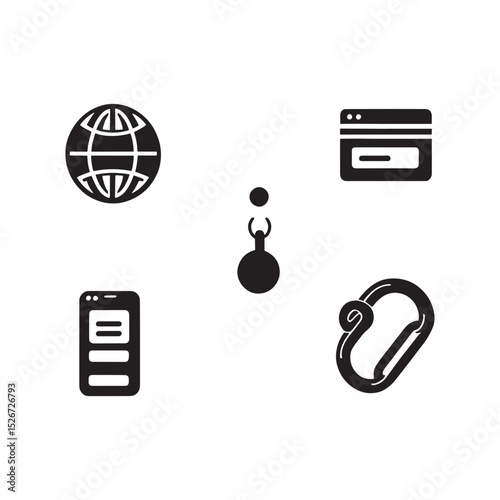 Diverse Digital Marketing and Web Services Icons