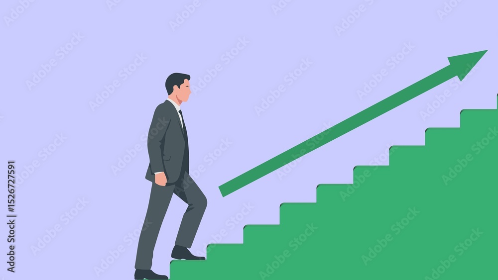 The path to success, step by step The path to success, step by step