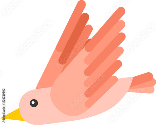 ollection of various bird species icons, vector cartoon illustration. Features swan, owl, raven, peacock, falcon, toucan, puffin.