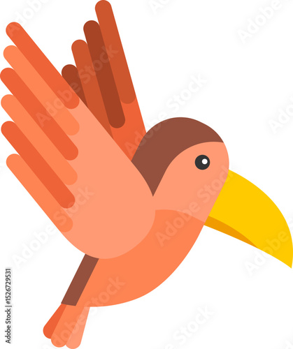 ollection of various bird species icons, vector cartoon illustration. Features swan, owl, raven, peacock, falcon, toucan, puffin.