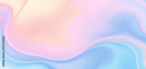 Soft pastel swirls in abstract minimalist design, vector background, trendy, vector