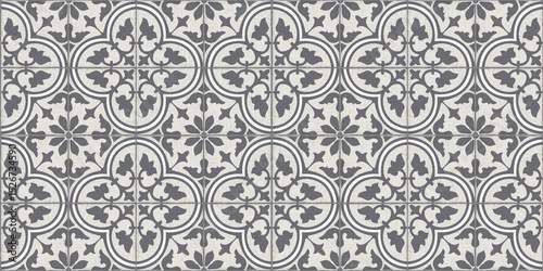 Motivo inspirado en azulejos mediterráneos para baldosas decorativas, talavera, azulejo