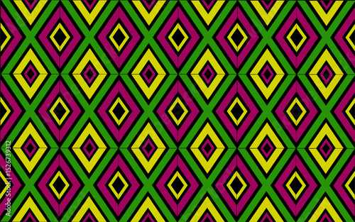 abstract geometric seamless pattern