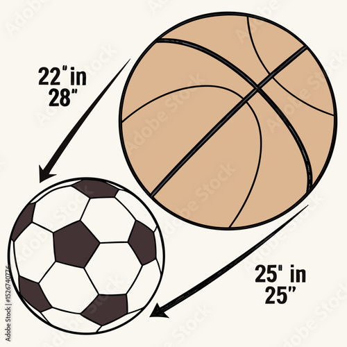 set of basketball balls