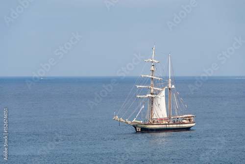 Veliero al largo di Ventotene - Latina - Lazio - Italia photo