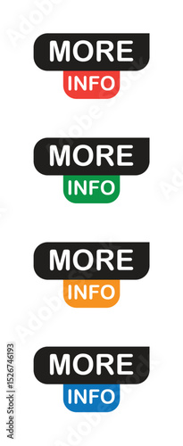 More info button vector