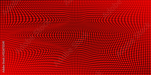 Dark red retro comic pop art background with dots, cartoon halftone background vector illustration eps10