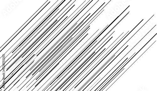 Diagonal speed lines on white abstract background. speed light effect. vector illustration. 