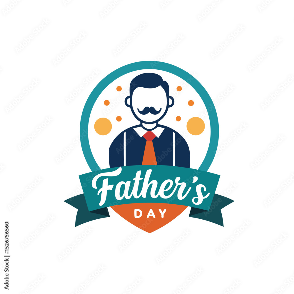 silhouette vector icon of wishes father's day on white background in Adobe Illustrator Artwork silhouette vector icon of wishes father's day on white background in Adobe Illustrator Artwork