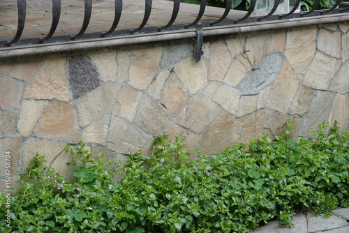 Wallpaper Mural old natural wall builds with stones Torontodigital.ca