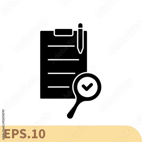 audit icons  symbol vector elements for infographic web
