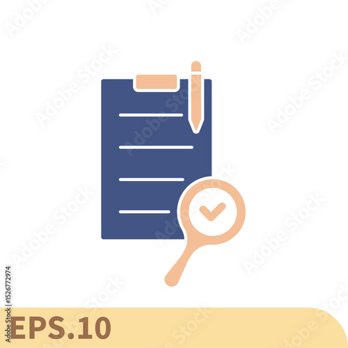 audit icons  symbol vector elements for infographic web