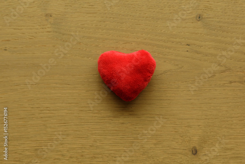 Close-up of a single red ve...