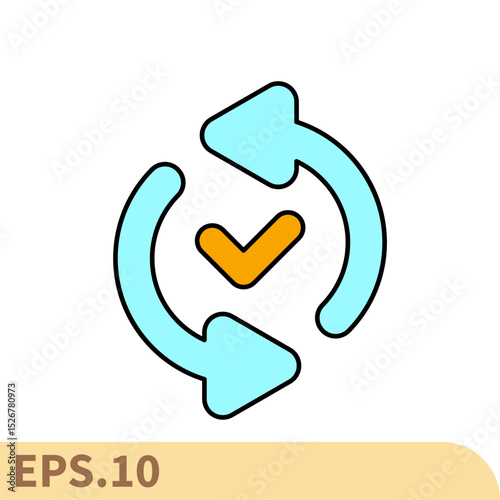 consistency icons  symbol vector elements for infographic web