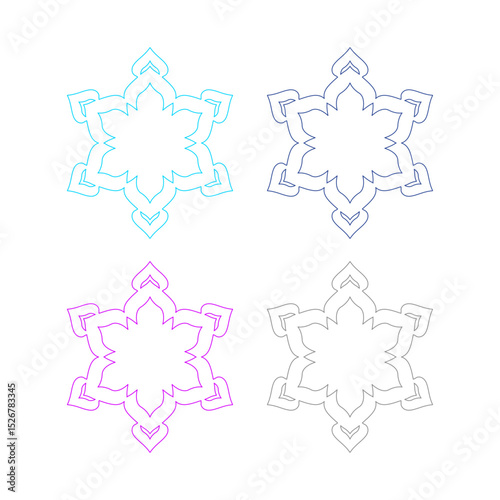 Natural Mandala Ayurveda Resort Sign Symbol Logo
