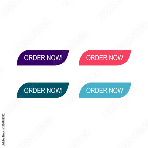 BUY NOW ORDER NOW DESIGN TAGS COLLECTION VECTOR