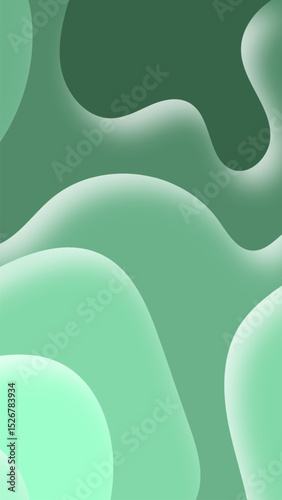 Monochrome realistic liquid effect background