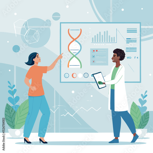 Clean Interior Vector Design of Genomic Patient Empowerment  