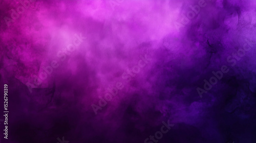 Abstract purple haze background textured with gradients and subtle smoke effects for design