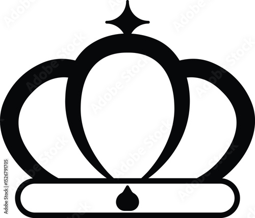A crowns icon often adorned with jewels, symbolizing power, authority, or victory. Worn by monarchs, it represents sovereignty and prestige in various cultures throughout history.