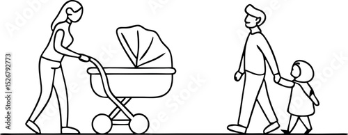 vector illustration of a set of kitchen utensils