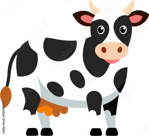 funny cow cartoon
