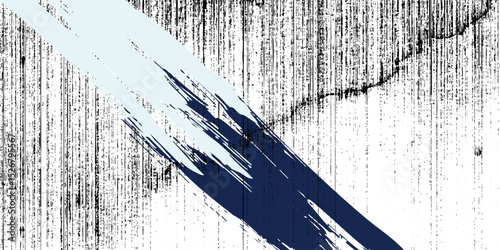 Vector Grunge Paint Brush . Curved Brush Stroke . Vector Logo Design Template .eps10