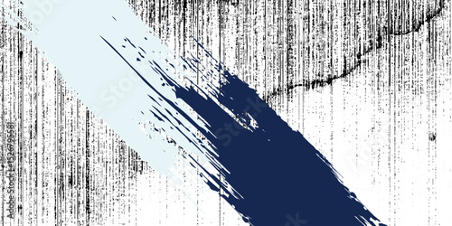 Vector Grunge Paint Brush . Curved Brush Stroke . Vector Logo Design Template .eps10