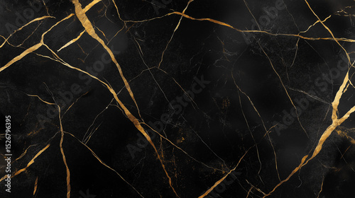 Elegant black and gold marble texture background perfect for luxury and modern designs